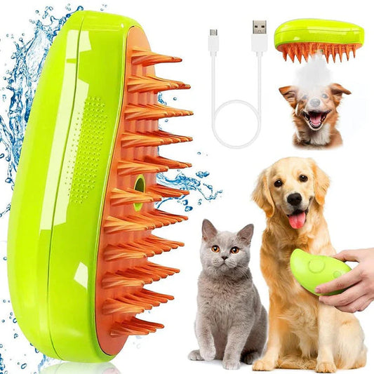 Cepillo Vapor Multifuncional de Mascota
